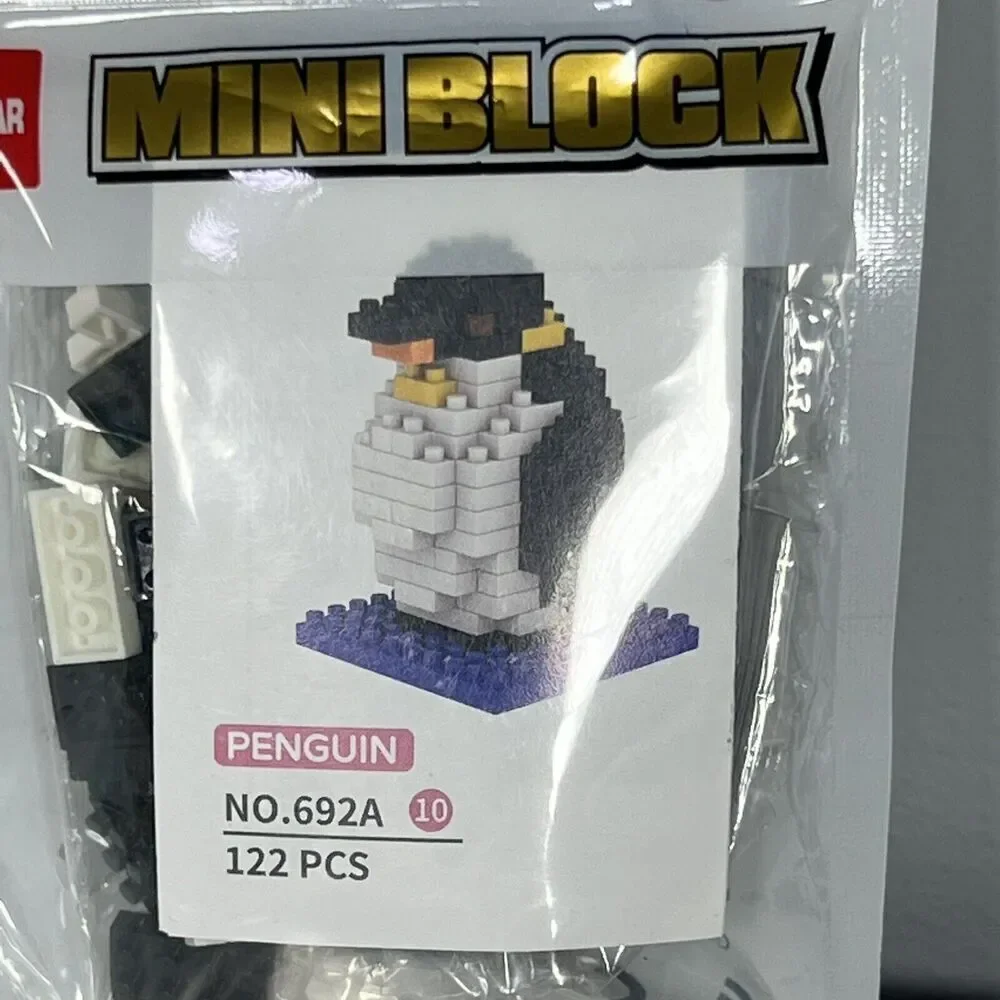 Dr Star Mini Block Penguin No. 692A 122 Piece Building Set